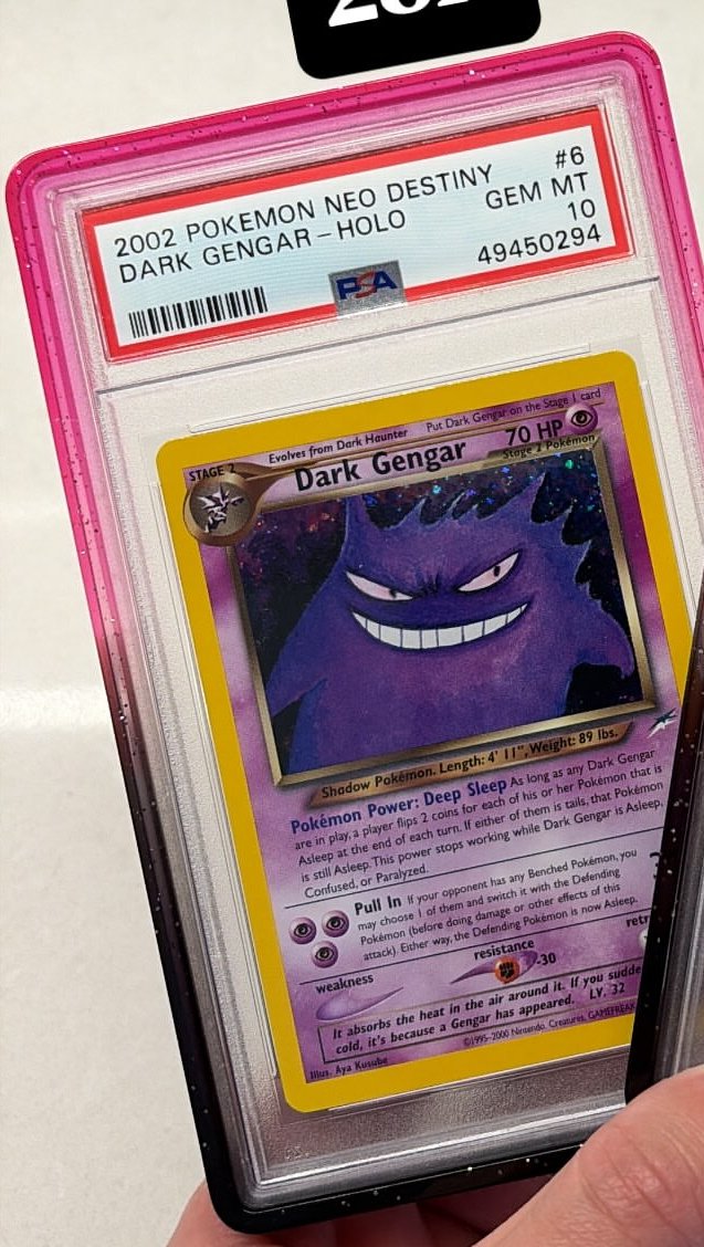 Dark Gengar PSA GEM MT 10
