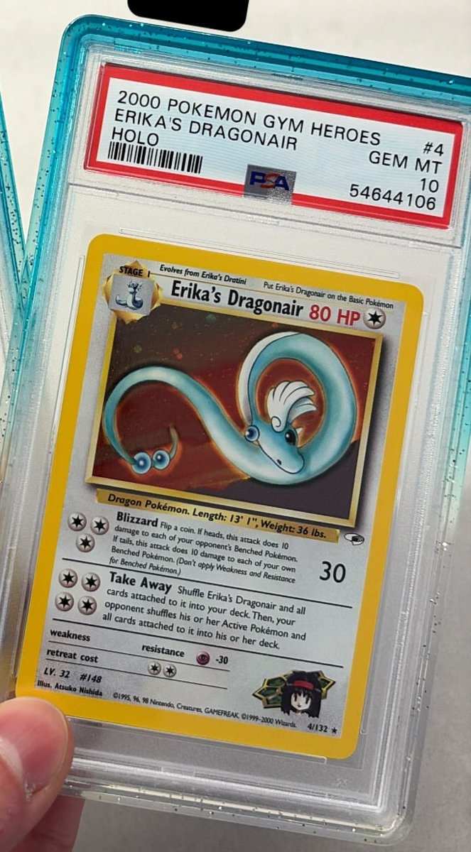 Erika's Dragonair PSA GEM MT 10