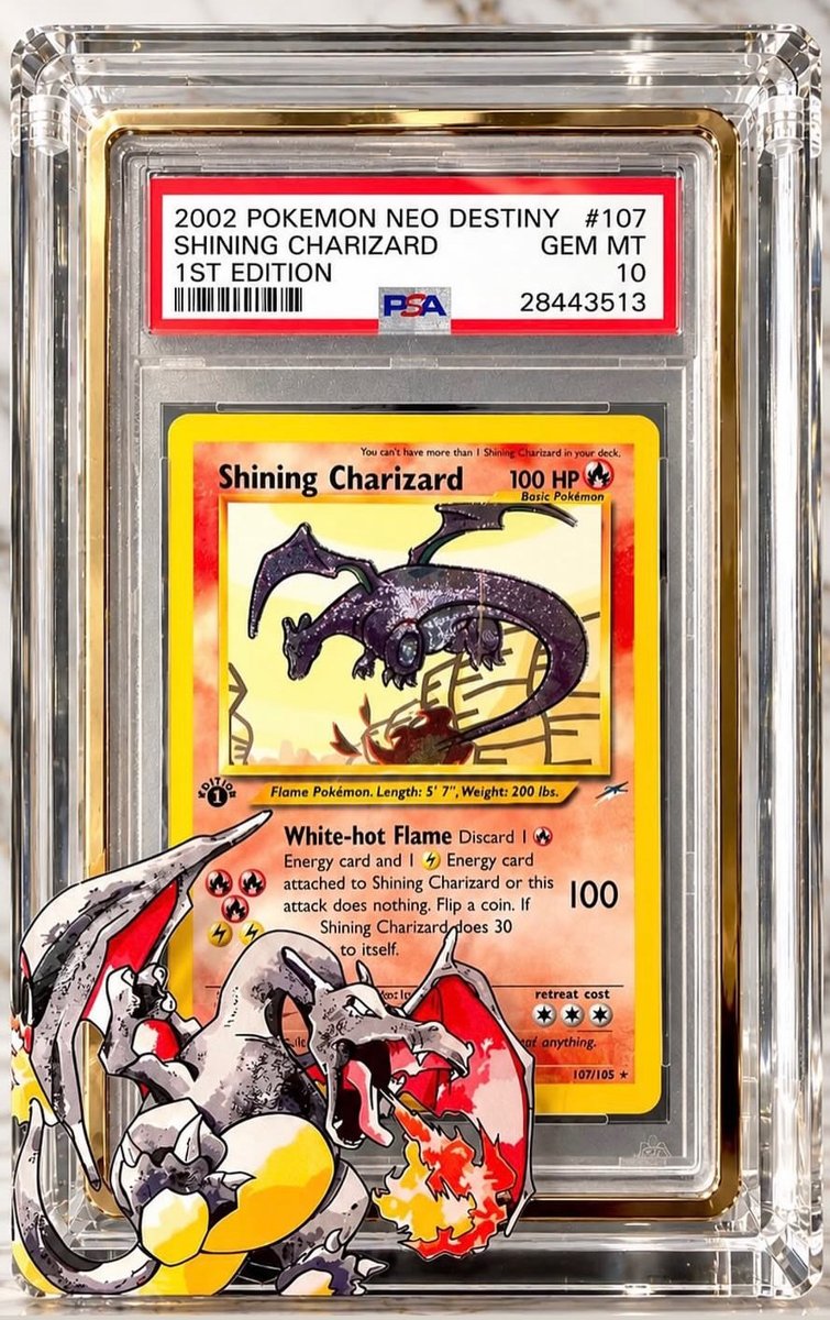 Shining Charizard PSA GEM MT 10