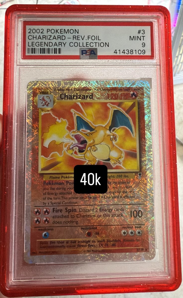Charizard PSA MINT 9