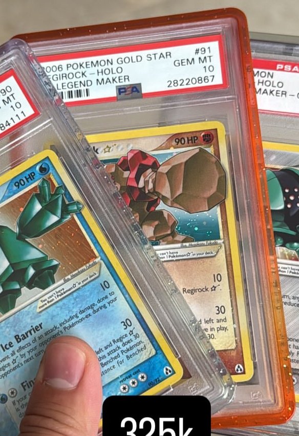 Regirock PSA GEM MT 10