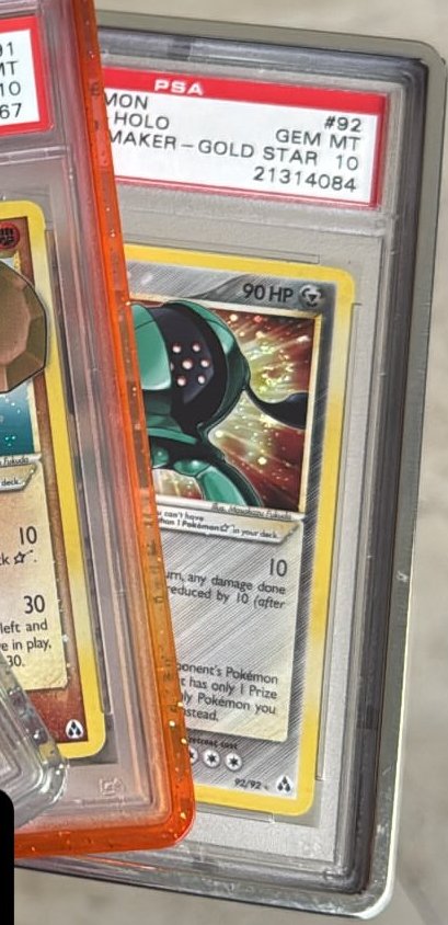 Mon Holo Maker - Gold Star PSA GEM MT 10