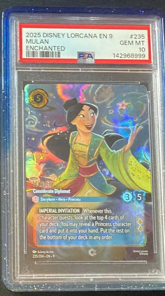 MULAN PSA GEM MT 10
