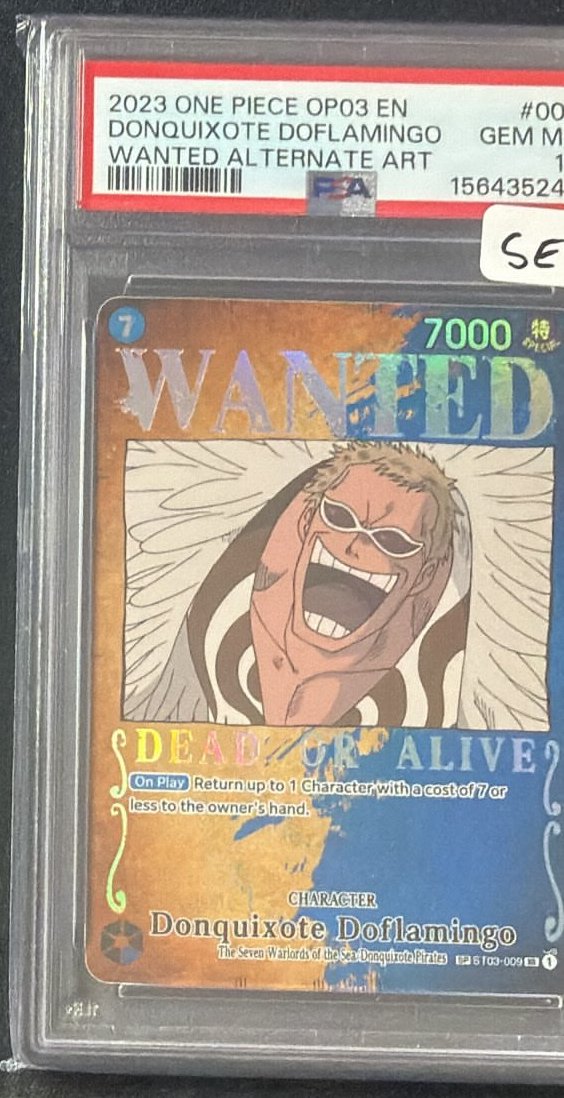 Donquixote Doflamingo PSA GEM M