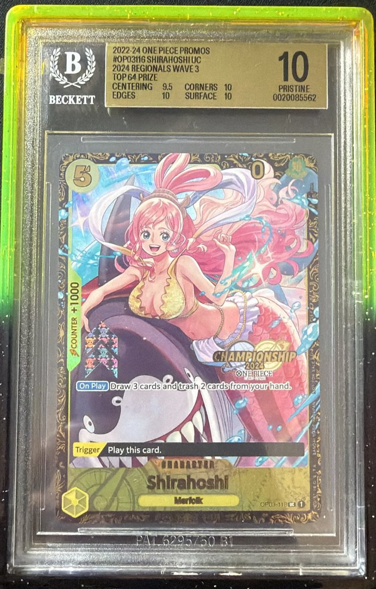 Shirahoshi Uc other 10 PRISTINE