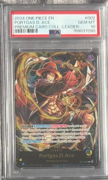 Portgas D. Ace PSA GEM MT 10