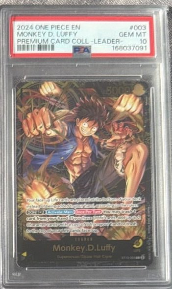 Monkey D. Luffy PSA GEM MT 10