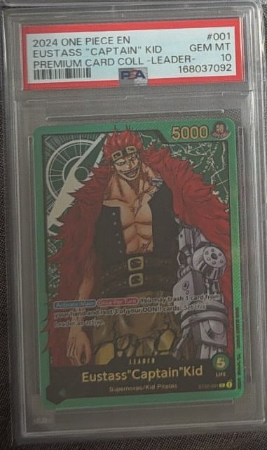 Eustass "Captain" Kid PSA GEM MT 10
