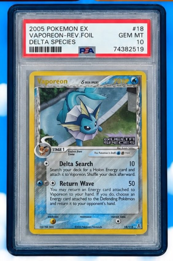 Vaporeon PSA GEM MT 10