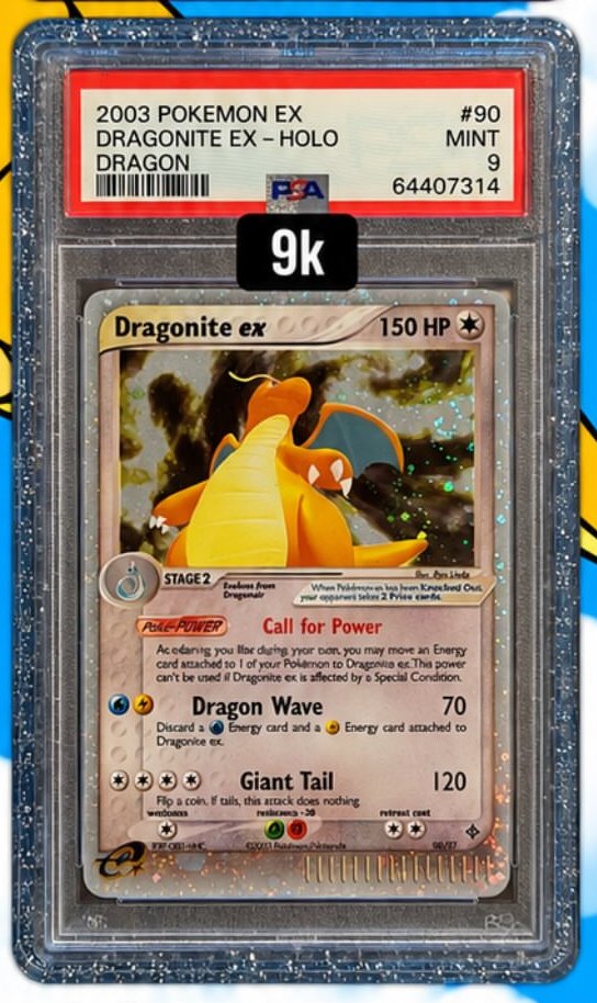 DRAGONITE EX PSA MINT 9