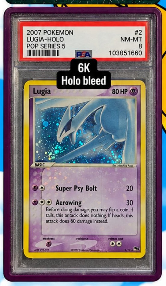 Lugia PSA NM-MT 8