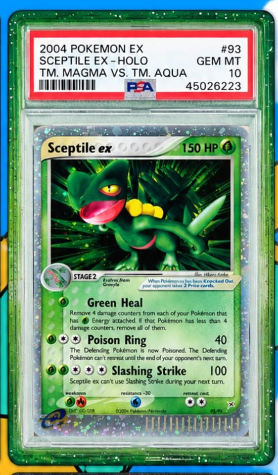 Sceptile EX PSA GEM MT 10