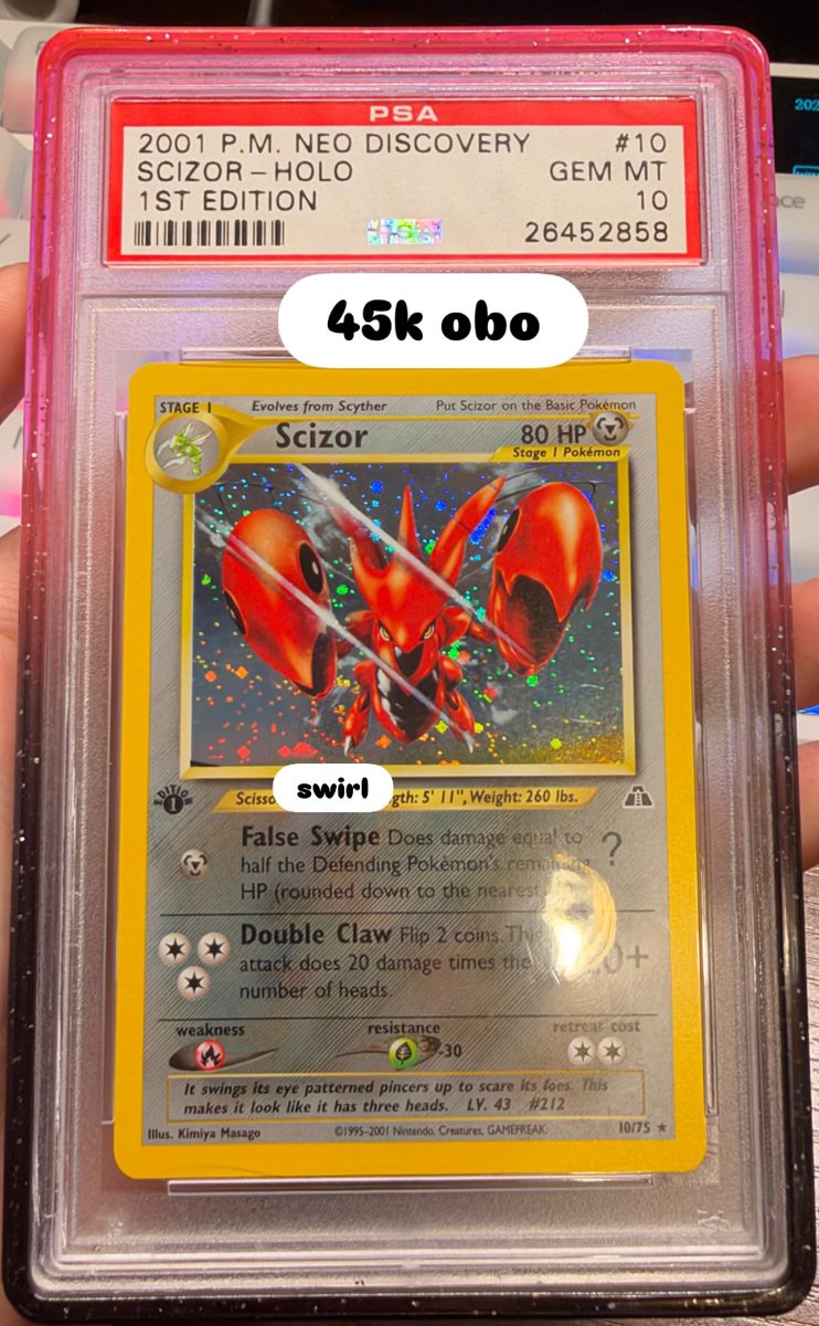 Scizor PSA GEM MT 10