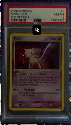 Mew PSA NM-MT 8