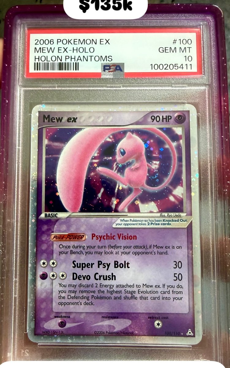 Mew EX PSA GEM MT 10