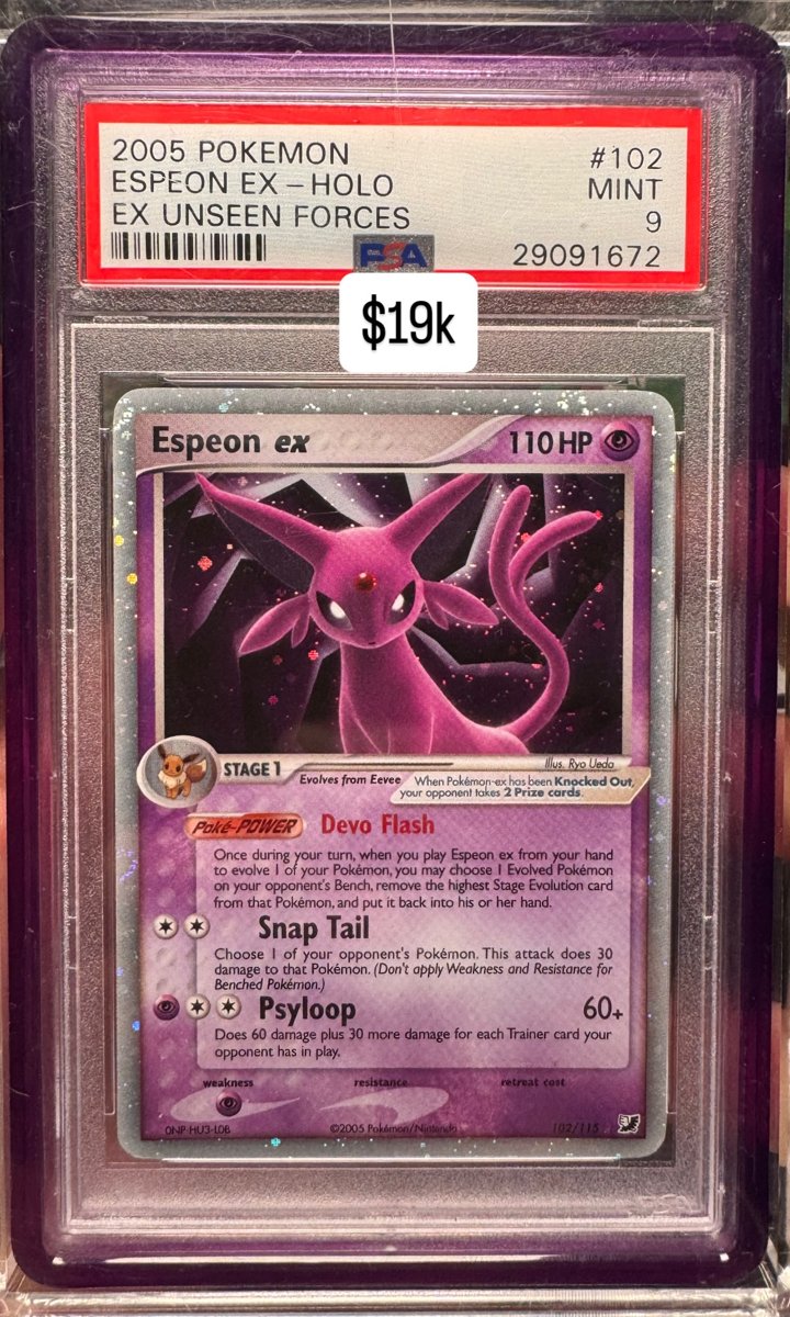 ESPEON EX PSA MINT 9
