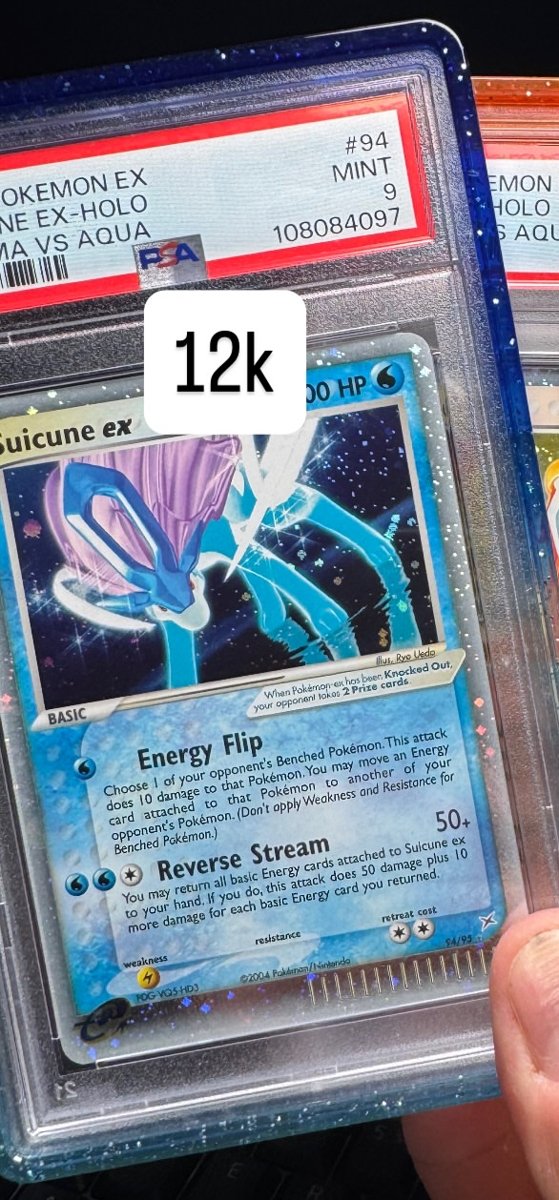 Suicune EX PSA MINT 9