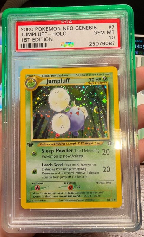 Jumpluff PSA GEM MT 10