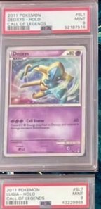 Deoxys - Hold PSA MINT 9