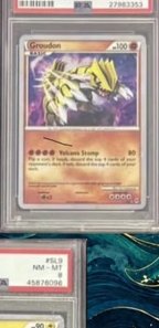 Groudon - Hold PSA MINT 9