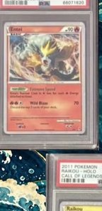 Entei - Hold PSA MINT 9
