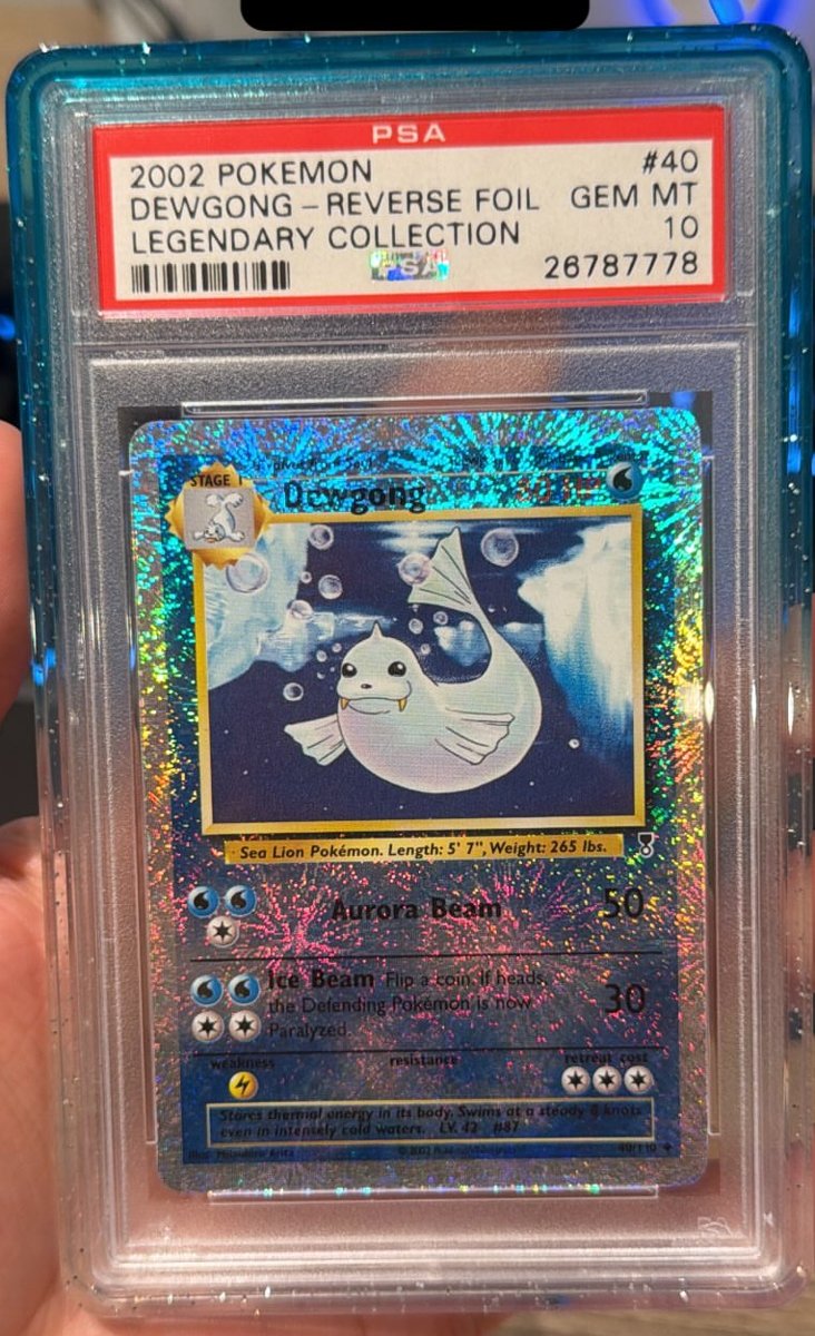 Dewgong PSA GEM MT 10