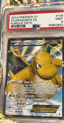 Dragonite EX PSA MINT 9