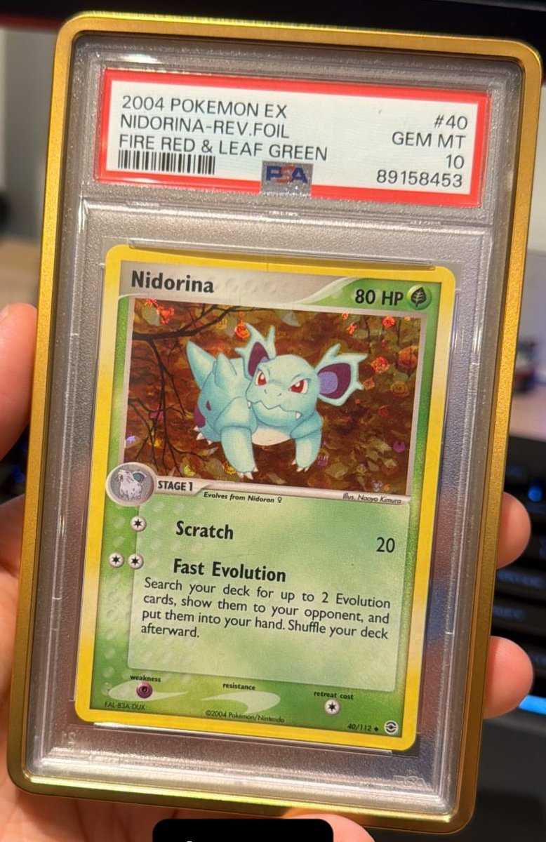 Nidorina PSA GEM MT 10