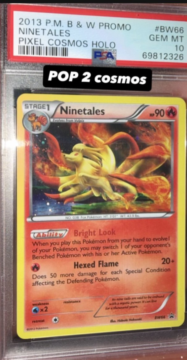 Ninetales PSA GEM MT 10