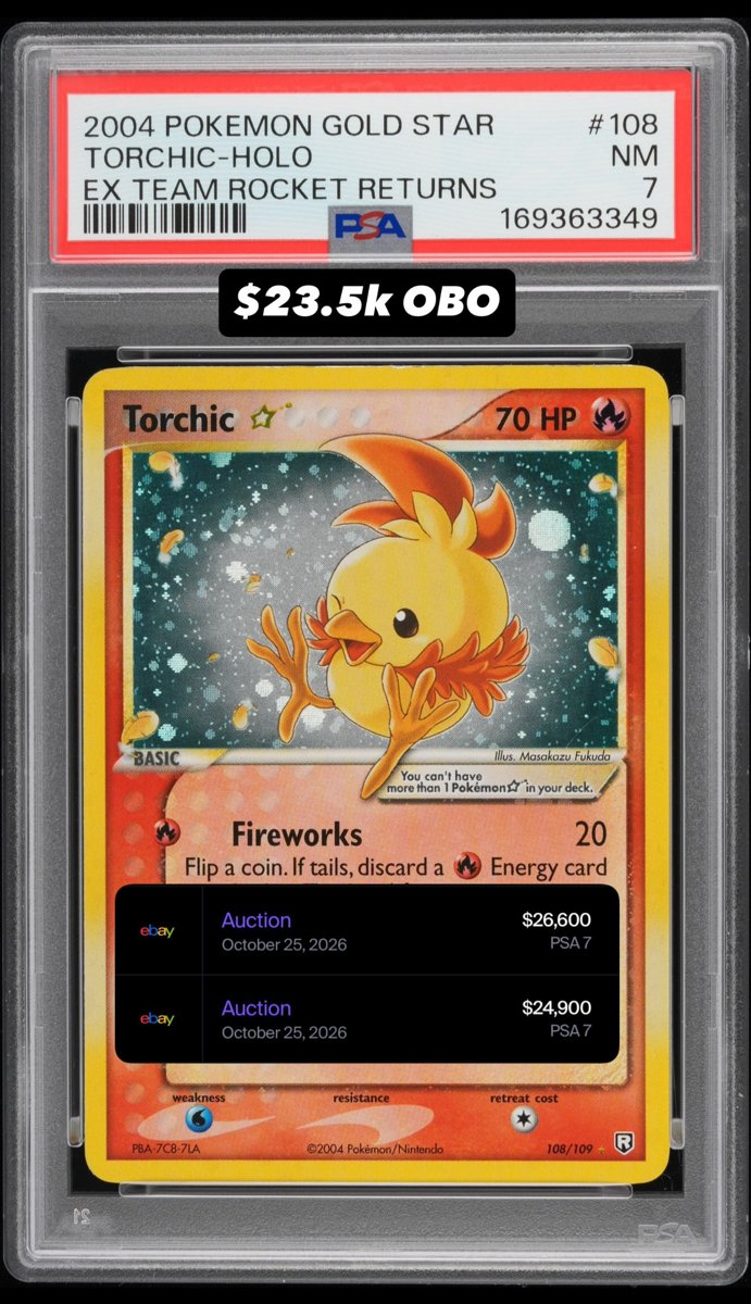 Torchic PSA NM 7